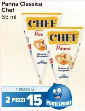 Carrefour Express Panna Classica Chef offerta