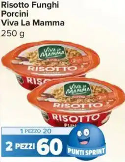 Carrefour Express Risotto Funghi Porcini Viva La Mamma offerta