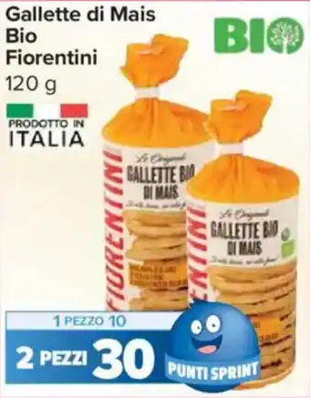 Carrefour Express Gallette di Mais Bio Fiorentini offerta