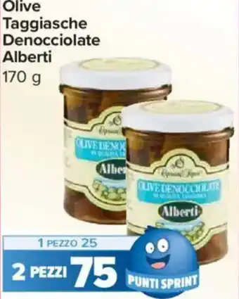 Carrefour Express Olive Taggiasche Denocciolate Alberti offerta