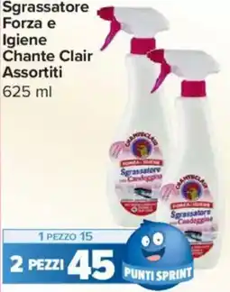 Carrefour Express Sgrassatore Forza e Igiene Chante Clair Assortiti offerta