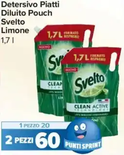 Carrefour Express Detersivo Piatti Diluito Pouch Limone offerta