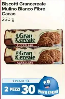 Carrefour Express Biscotti Grancereale Mulino Bianco Fibre Cacao offerta