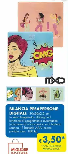 MD Discount Bilancia pesapersone digitale offerta