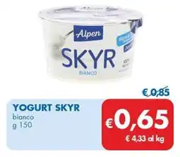 MD Discount Yogurt SKYR bianco offerta