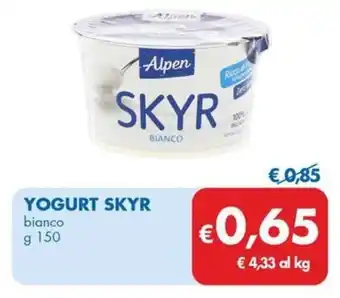 MD Discount Yogurt SKYR bianco offerta