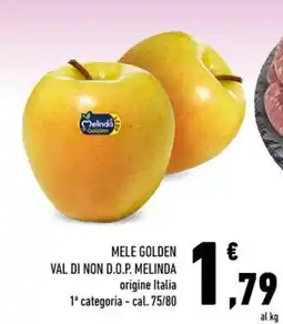 Conad City Mele golden val di non d.o.p. MELINDA offerta