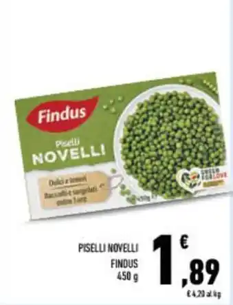 Conad City Piselli novelli FINDUS offerta