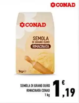 Conad City Semola di grano duro rimacinata CONAD offerta