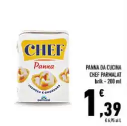 Conad City Panna da cucina chef PARMALAT brik offerta