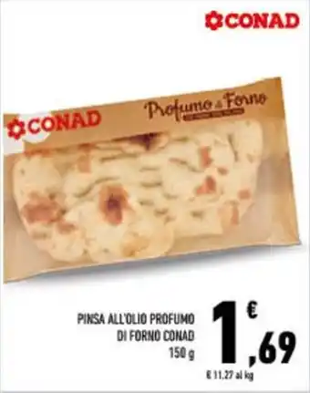 Conad City Pinsa all'olio profumo di forno CONAD offerta