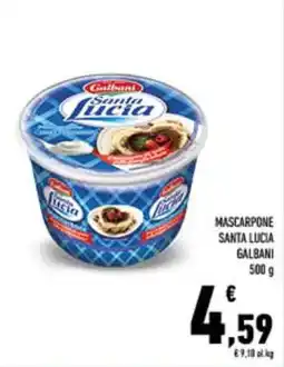 Conad City Mascarpone santa lucia GALBANI offerta