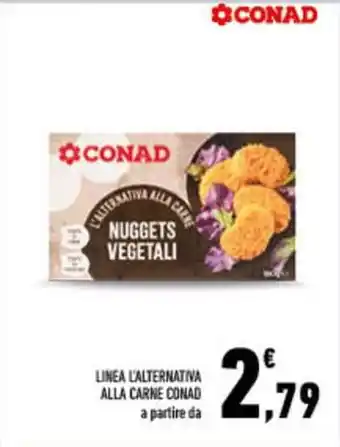 Conad City Linea l'alternativa alla carne CONAD offerta