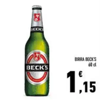 Conad City Birra BECK'S offerta