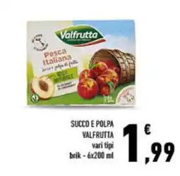 Conad City Succo e polpa VALFRUTTA offerta