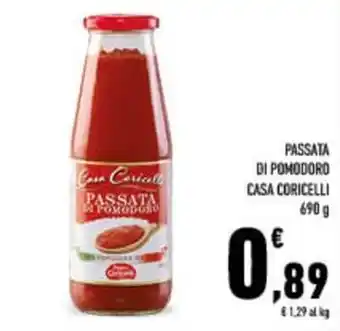 Conad City Passata di pomodoro CASA CORICELLI offerta