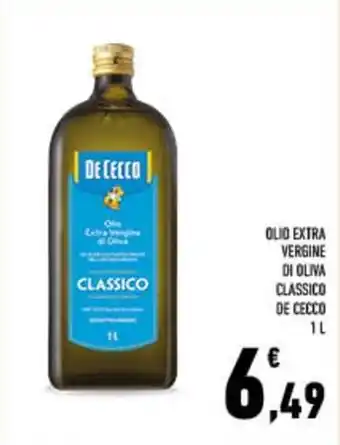 Conad City Olio extra vergine di oliva classico DE CECCO offerta