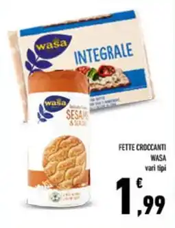 Conad City Fette croccanti WASA offerta