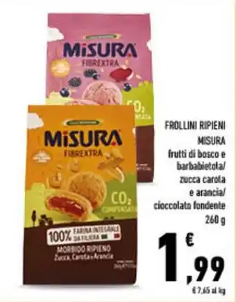 Conad City Frollini ripieni MISURA offerta