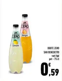 Conad City Bibite zero SAN BENEDETTO offerta