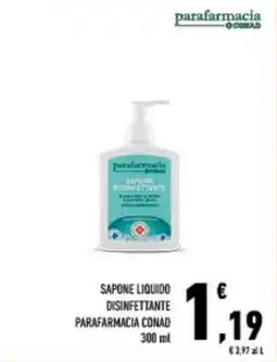 Conad City Sapone liquido disinfettante parafarmacia CONAD offerta