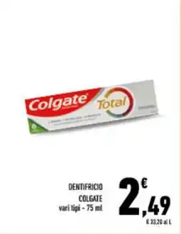 Conad City Dentifricio COLGATE offerta