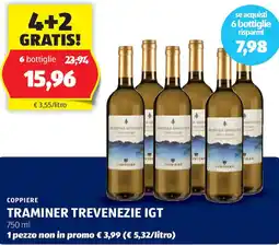 ALDI Coppiere traminer trevenezie igt offerta