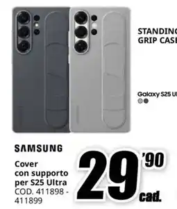 MediaWorld SAMSUNG Cover con supporto per S25 Ultra offerta