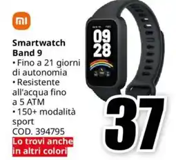 MediaWorld Smartwatch Band 9 offerta