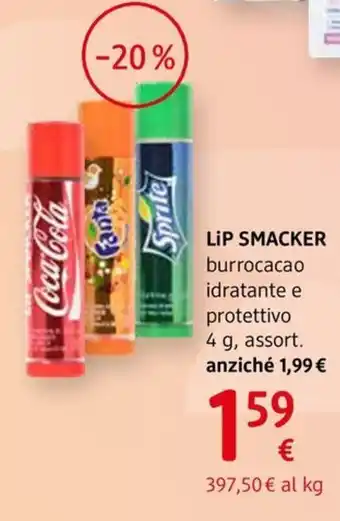 dm drogerie markt LiP SMACKER burrocacao idratante e protettivo offerta