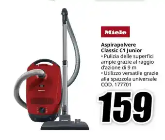 MediaWorld Miele Aspirapolvere Classic C1 Junior offerta