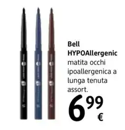 dm drogerie markt Bell HYPOAllergenic matita occhi ipoallergenica a lunga tenuta offerta