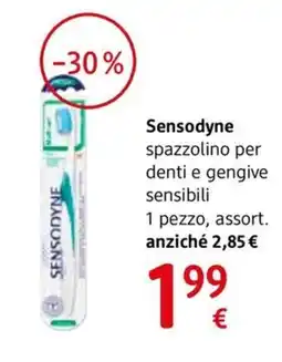 dm drogerie markt Sensodyne spazzolino per denti e gengive sensibili offerta