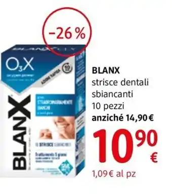 dm drogerie markt BLANX strisce dentali sbiancanti offerta