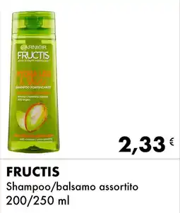 Iper Tosano FRUCTIS Shampoo/balsamo assortito offerta