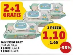 PENNY Salviettine baby offerta