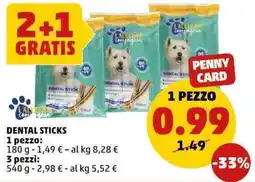 PENNY Dental stick offerta