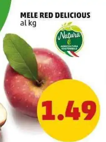 PENNY Mele red delicious offerta