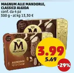 PENNY Magnum alle mandorle, classico algida offerta