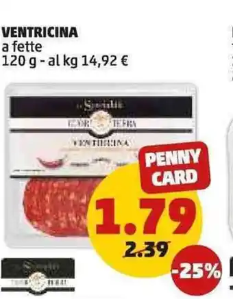 PENNY Ventricina a fette offerta