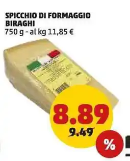 PENNY Spicchio di formaggio biraghi offerta