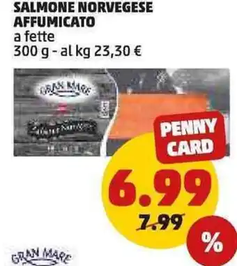 PENNY Salmone norvegese affumicato offerta