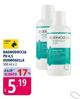 Tigros Bagnodoccia ph 4.5 DERMOGELLA offerta