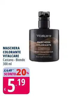 Tigros Maschera colorante VITALCARE offerta