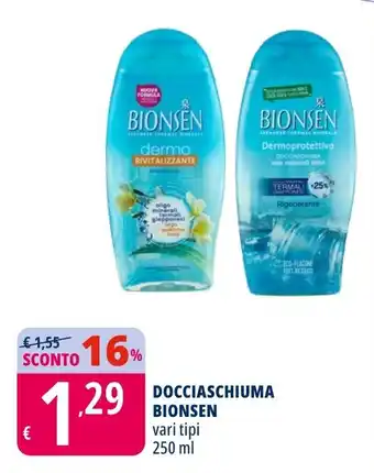 Tigros Docciaschiuma BIONSEN offerta