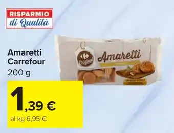 Carrefour Amaretti Carrefour offerta