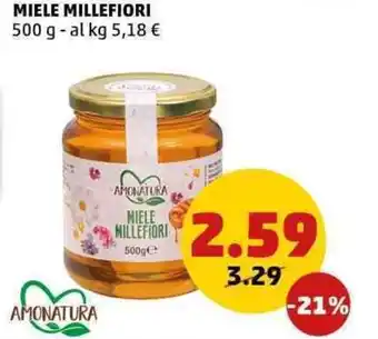 PENNY Miele millefiori offerta