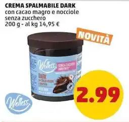 PENNY Crema spalmabile dark offerta