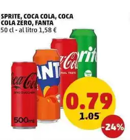 PENNY Sprite, coca cola, coca cola zero, fanta offerta