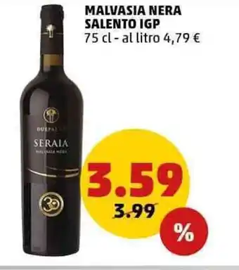 PENNY Malvasia nera salento igp offerta